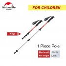 1 Piece Red Small_Naturehike Outdoor Walking Stick Aluminum Alloy Alpenstock Telescopic Hiking Trekk