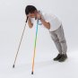 110cm 1Pair_5-Section Folding Trekking Poles Ultra Light Hiking Sticks Portable Carbon Fiber Walking