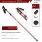 06_Ultraligt Foldable Walking Sticks Camping Hiking Folding Trekking Poles Aluminum Walking Poles Te