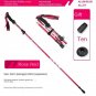 06_Ultraligt Foldable Walking Sticks Camping Hiking Folding Trekking Poles Aluminum Walking Poles Te