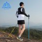 1PC 110cm Yellow_AONIJIE E4202 Lightweight Folding Collapsible Quick Lock Cross-country Trekking Pol