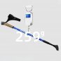 2PCS Black_2PCS Nordic Walking Poles Trek Pole Telescopic Alpenstock 7075 Aluminum Alloy Shooting Cr