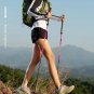 2pcs Pink 120cm_1Pair AONIJIE E4214 Hiking Carbon Fiber Cross-country Poles Folding Trekking Pole Li