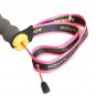 2pcs Yellow 120cm_1Pair AONIJIE E4214 Hiking Carbon Fiber Cross-country Poles Folding Trekking Pole
