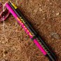 2pcs Yellow 120cm_1Pair AONIJIE E4214 Hiking Carbon Fiber Cross-country Poles Folding Trekking Pole