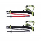 Pioneer Carbon Fiber Walking Sticks Folding Trekking Poles Ultralight Alpenstocks For Outdoor Campin