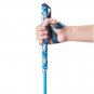 E2-2P 120CM_2PCS Carbon Fiber Five Section Folding Hiking Stick Ultra Lightweight Portable Hiking St