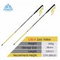 Chocolate_2PCS AONIJIE E4201 Lightweight Folding Collapsible Quick Lock Trekking Pole Hiking Pole Tr