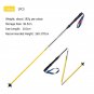 E4202 2Pcs 110CMYell_2PCS AONIJIE E4201 Lightweight Folding Collapsible Quick Lock Trekking Pole Hik