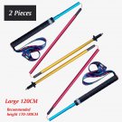 Rainbow 2 Pcs 120CM_2PCS AONIJIE E4201 Lightweight Folding Collapsible Quick Lock Trekking Pole Hiki Rainbow 2 Pcs 120CM_2PCS AONIJIE E4201 Lightweight Folding Collapsible Quick Lock Trekking Pole Hiki