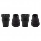 4 PCS 22mm_10-2PCS 16-22mm Rubber Trekking Pole Cap Non-Slip Walking Stick Crutch Cane Bottom Pads C