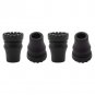 4 PCS 22mm_10-2PCS 16-22mm Rubber Trekking Pole Cap Non-Slip Walking Stick Crutch Cane Bottom Pads C