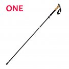 ONE_280g Lightweight Aluminum Alloy Trekking Poles Foldable 4-Sections Hiking Sticks Climbing Poles 