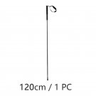 black 120cm 1 pc_115g Ultra Light Trekking Poles Folding Hiking Stick Collapsible Hiking Poles Trekk