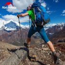 98-115CM purple_Naturehike ST07 5-Node Ultralight Telescopic Mountaineering Sticks Carbon Fiber Fold