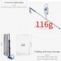 E4204 2PCS 110CM_AONIJIE E4204 Lightweight Folding Trekking Poles Carbon Fiber Walking Stick Drawstr