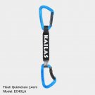 Sky blue-A_KAILAS FLASH Professional Safety Climbing Quickdraw Outdoor Safety Lock Ascend Tool Mount