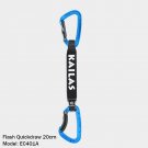 Sky blue-B_KAILAS FLASH Professional Safety Climbing Quickdraw Outdoor Safety Lock Ascend Tool Mount
