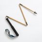 110cm 1Pair_Bamboo Trekking Poles Carbon Fiber Hiking Sticks Portable 5-Section Foldable Outdoor Wal