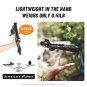 Grey Small 1 pc_Naturehike Walking Stick Ultralight Foldable 5-section Carbon Aluminium Alloy Hiking