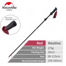 1pc purple 98-115cm_Naturehike EXT Carbon Trekking Pole Ultralight Folding Adjustable Walking Hiking