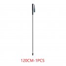 Black  1pc 120cm_Ultra Light Weight Trekking Poles Foldable Hiking Sticks Carbon Fiber Hiking Poles 