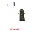 Black 2pc 120cm_Ultra Light Weight Trekking Poles Foldable Hiking Sticks Carbon Fiber Hiking Poles Black 2pc 120cm_Ultra Light Weight Trekking Poles Foldable Hiking Sticks Carbon Fiber Hiking Poles