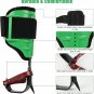 Climbing Gear Kit, Tree Climbing Spikes with Climbing Belt, Steel Wire Core Flip Line and Grappling