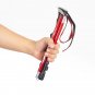 Black long style_Trekking Pole Folding Aluminum Alloy Ultra Light Ultra Short Telescopic Cane Outdoo