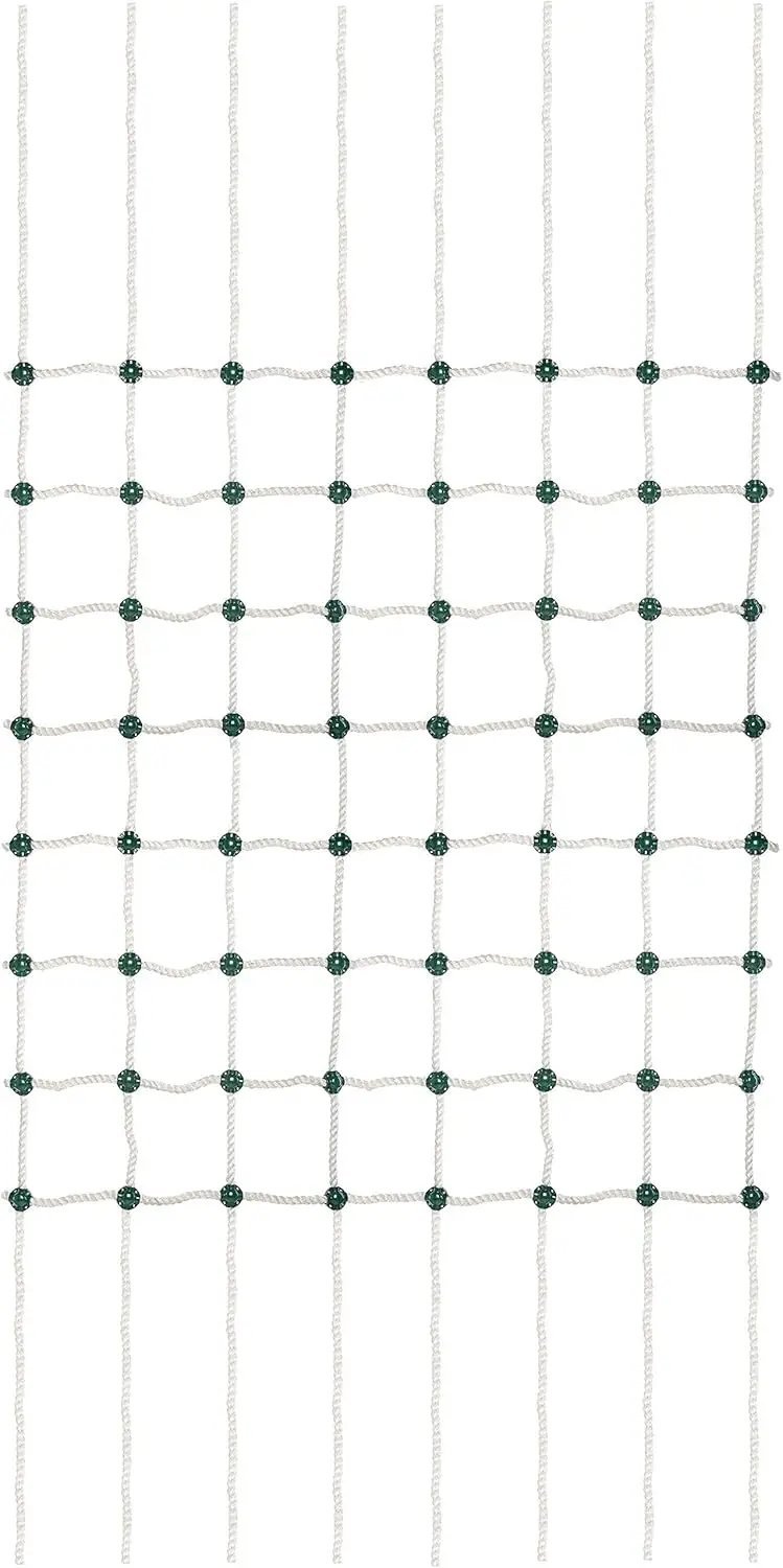 Cargo Climbing Net, 100% Polyester Rope Ladder, 108" L x 70" W + Drill Bit &amp; Instructions