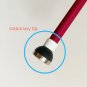 silver stick 125cm_Retractable Cane Titanium 125/138cm Telescopic Trekking Pole Multifunctional Walk