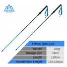 E4210 blue 120cm_2pcs  AONIJIE All Types of Hiking Trekking Pole Ourdoor Camping Walking Sticks Summ