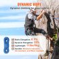 164FT 10.2MM_VEVOR 10.2mm Dynamic Climbing Rope 131-230ft Outdoor Rock Climbing Rope 25KN Breaking T