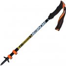 1pcs black_Pioneer 1 Pcs Carbon Fiber Walking Sticks Ultralight Adjustable Trekking Poles Hiking Can