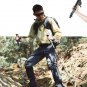 Gray-Small 1pcs_Naturehike Trekking Poles Carbon Fiber Collapsible Telescopic Sticks 5-Section Light
