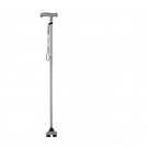gray_Multifunction Trekking Poles T-handle Walking Sticks for Old Man Women Ultralight Trekking Pole