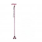 Pink_Multifunction Trekking Poles T-handle Walking Sticks for Old Man Women Ultralight Trekking Pole Pink_Multifunction Trekking Poles T-handle Walking Sticks for Old Man Women Ultralight Trekking Pole