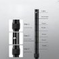 Pink_Multifunction Trekking Poles T-handle Walking Sticks for Old Man Women Ultralight Trekking Pole