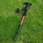 blue_Trekking Poles Foldable Hiking Camping Sticks Collapsible Hiking Poles Trekking Walking Sticks