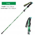12_Anti Shock Walking Stick Hiking Trekking Trail Ultralight 4-section Adjustable Canes Aluminum All