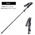 4_Anti Shock Walking Stick Hiking Trekking Trail Ultralight 4-section Adjustable Canes Aluminum Allo