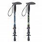 Light Grey_T Handle Carbon Fiber Walking Sticks For Tourism Cane Telescopic Trekking Nordic Walking
