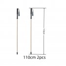 2pcs 110cm_Ultralight Trekking Poles High Strength Carbon Fiber & Natural Bamboo Skin Trekking P 2pcs 110cm_Ultralight Trekking Poles High Strength Carbon Fiber & Natural Bamboo Skin Trekking P