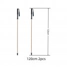 2pcs 120cm_Ultralight Trekking Poles High Strength Carbon Fiber & Natural Bamboo Skin Trekking P 2pcs 120cm_Ultralight Trekking Poles High Strength Carbon Fiber & Natural Bamboo Skin Trekking P