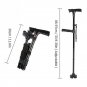 Collapsible_Collapsible Telescopic Folding Cane Elder Cane LED With Alarm Walking Trusty Sticks Elde
