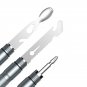 110CM 700g_Multifunctional compass trekking pole walking stick folding ultra-light outdoor adventure