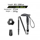 85-100cm_Pioneer 1 Pcs Carbon Fiber T Handle Walking Sticks Outdoor 5 Sections Matte Ultralight Trek 85-100cm_Pioneer 1 Pcs Carbon Fiber T Handle Walking Sticks Outdoor 5 Sections Matte Ultralight Trek