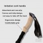 Black_Carbon Fiber 5 Section Ultralight Trekking Poles Walking Stick Trail Running Hiking Alpenstock