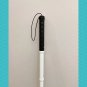 4pcs 9-joints 138cm_White Cane Titanium Retractable Crutch for the Blind Person Telescopic Trekking