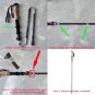 1PC_Super Light Carbon Fiber Trekking Poles Foldable 4-Sections Hiking Sticks Climbing Poles Collaps